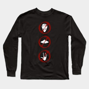 No ALIENS HERE! Long Sleeve T-Shirt